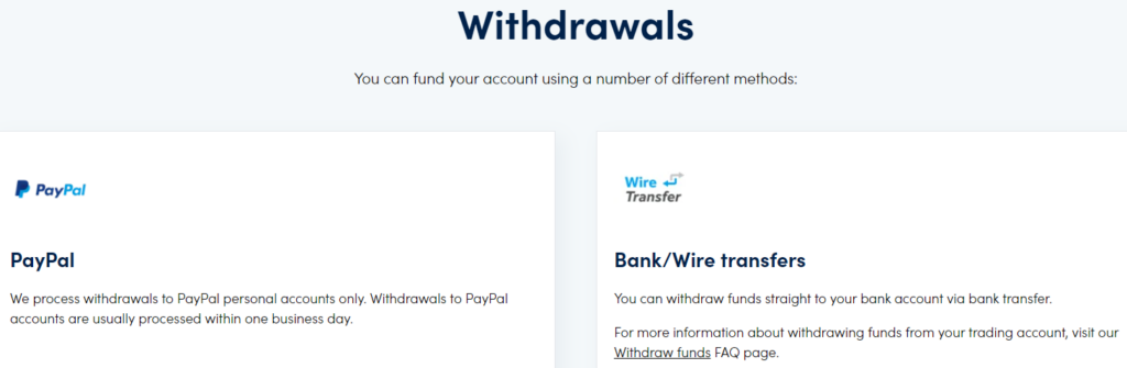 Fund Withdrawal Process