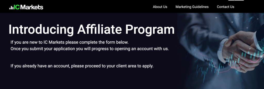How to open an Affiliate Account